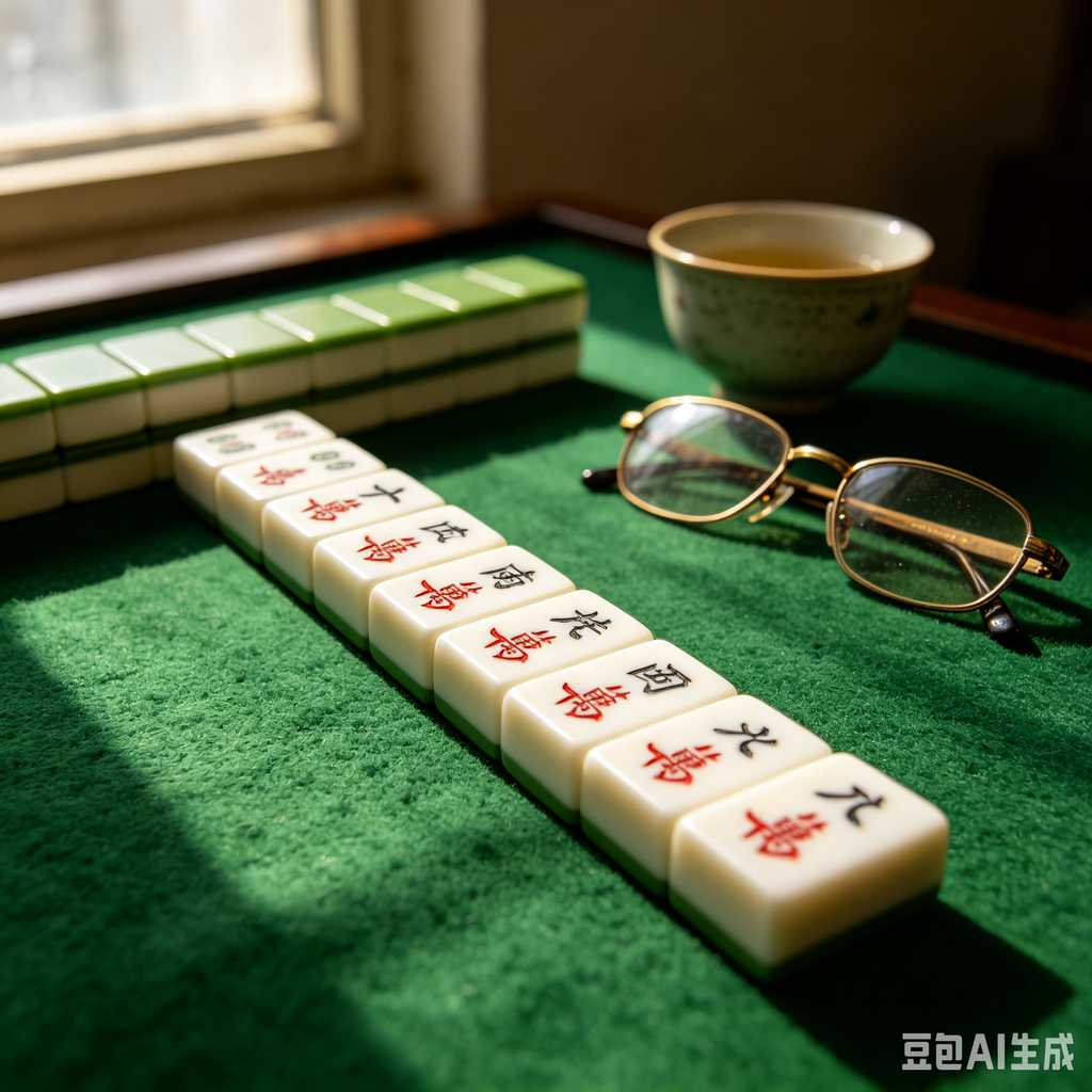 pink crystal mahjong set
